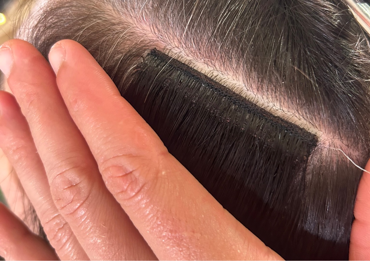 Hair  extensions maintenance