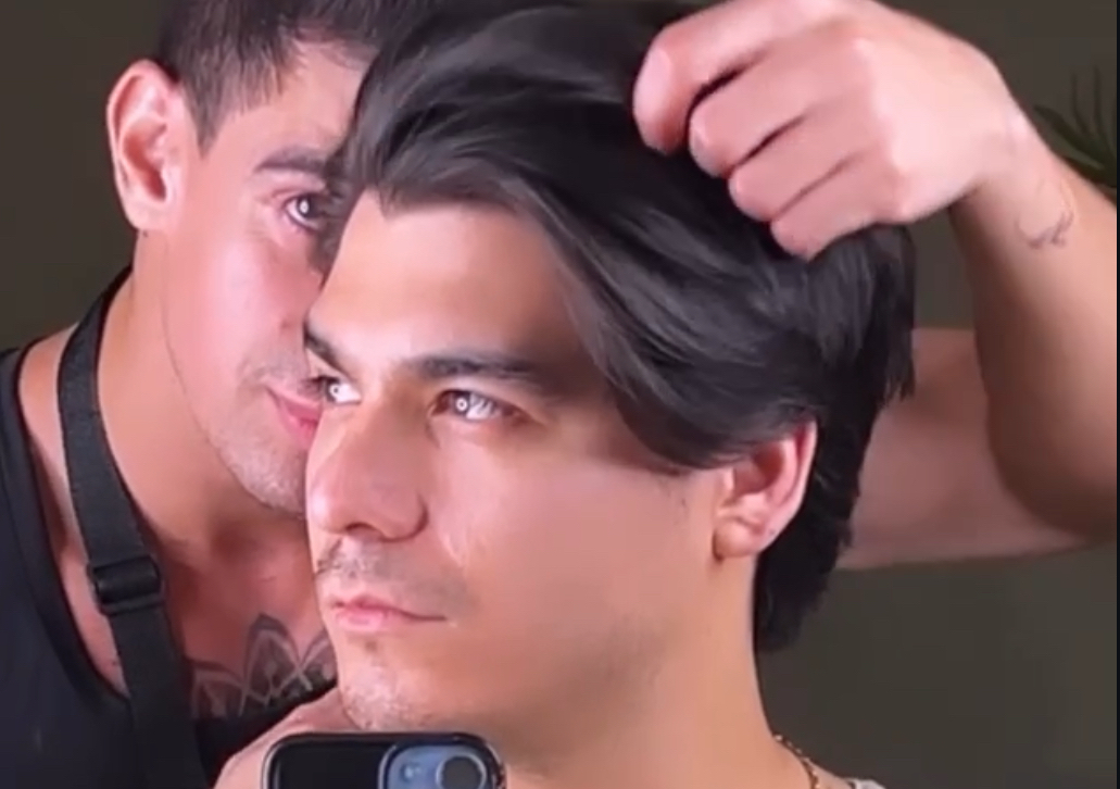Man haircut