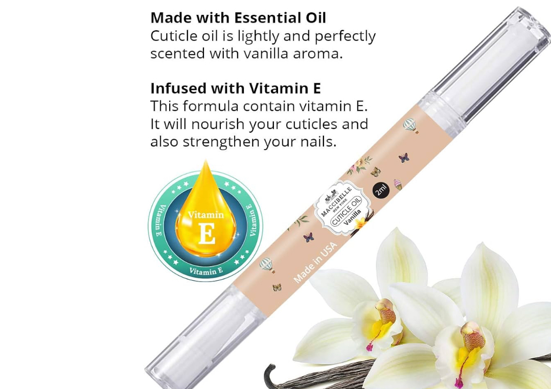 Maccibelle Vanilla  Pure Cuticle & Nail Oil Pen 2ml