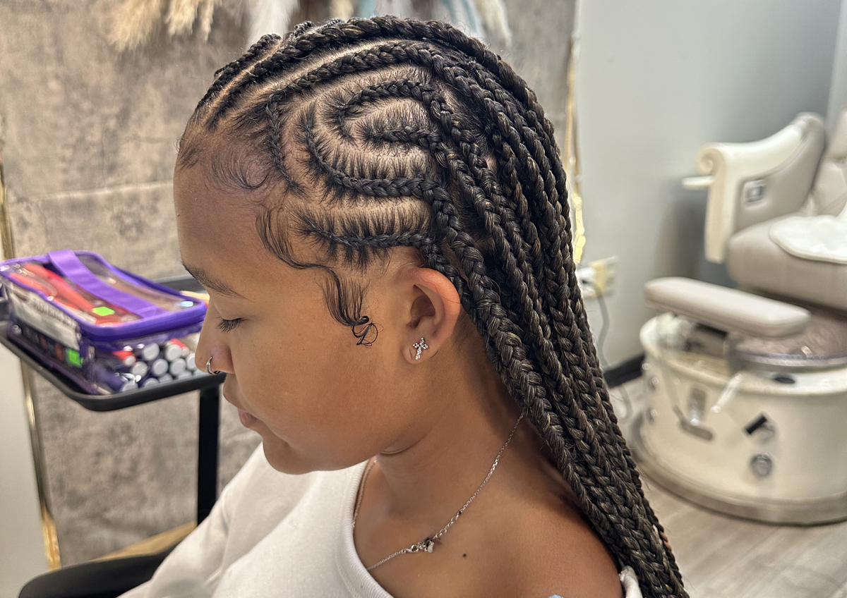Feedins w knotless 6yo – 10yo