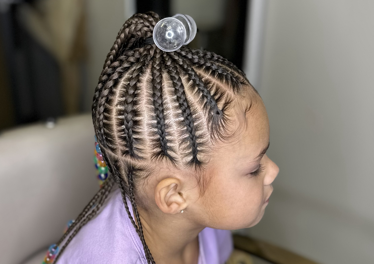 Girls freestyle NO WEAVE 3yo-10yo