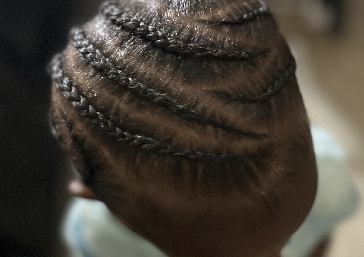 Boys stitch braids 