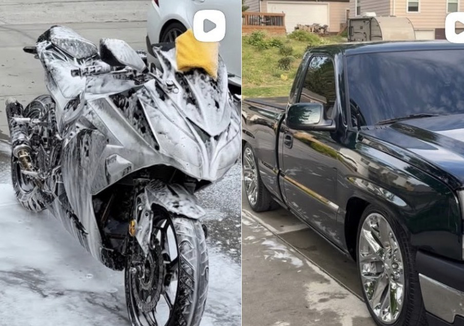 Basic exterior clean