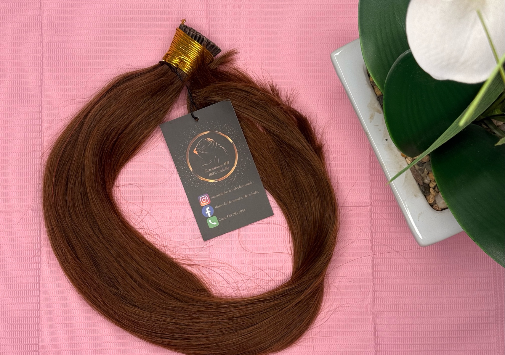  Tono chocolate lacio, 100g 22pulgadas 