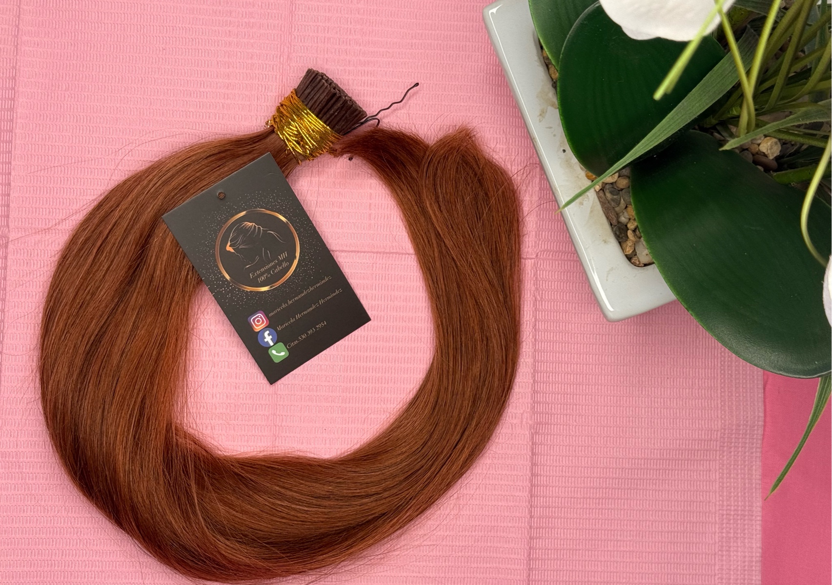 Cabello cobrozo Lazio 100gr 22 pulgadas 