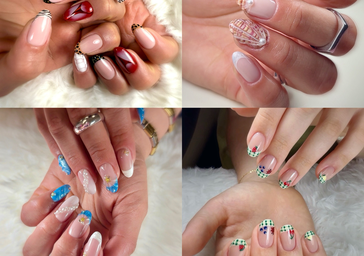 Detailed Nail Art 