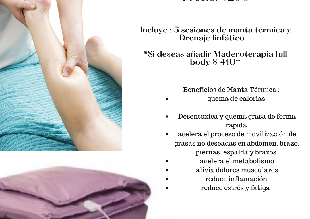 Manta térmica & drenaje 