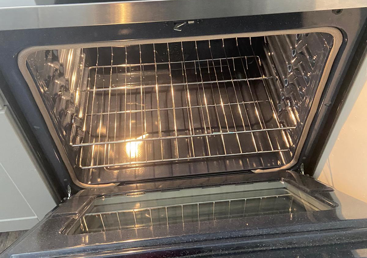 Oven cleaning