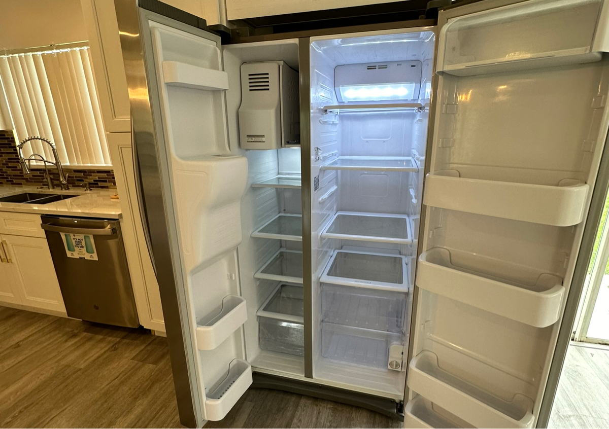 Refrigerator cleaning
