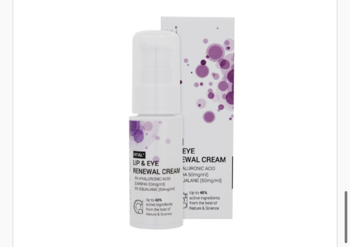 Lip & Eye Renewal Cream