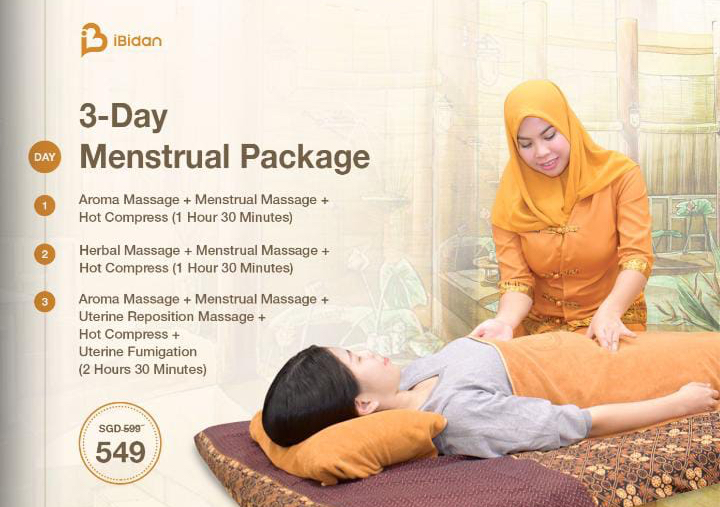 iBidan 3 Days Menstrual Package