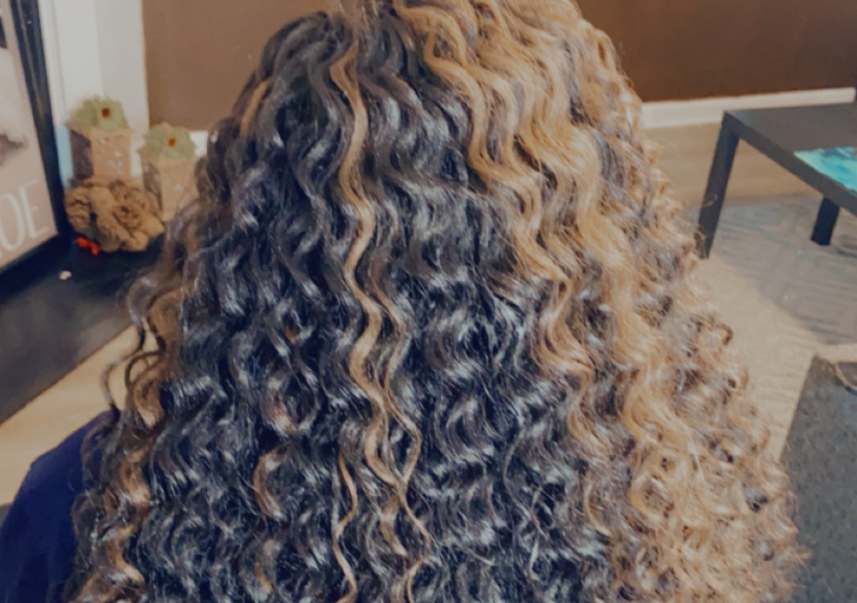 Natural crochet (loose hair)  ($25 Deposit)