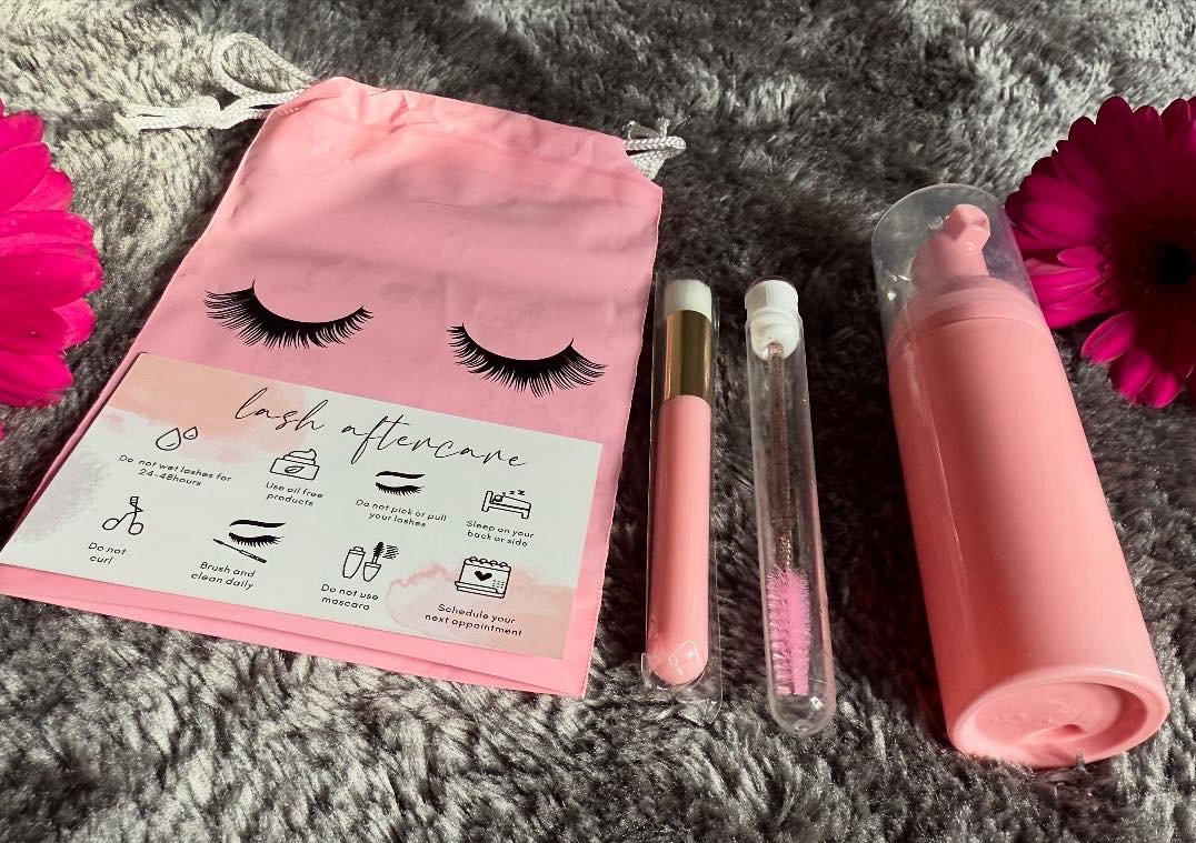 Lash shampoo kit