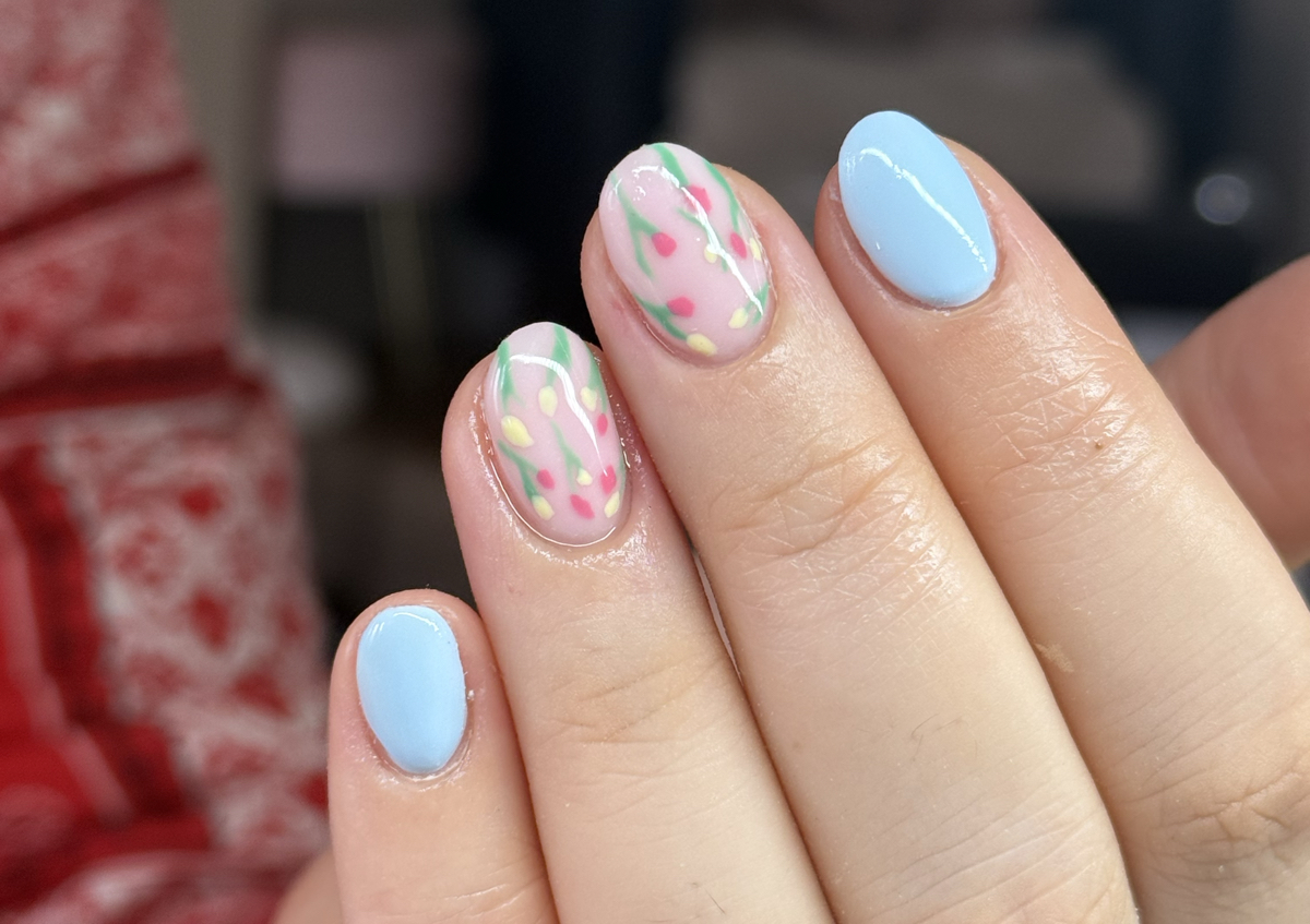 Teeny Tiny nail art