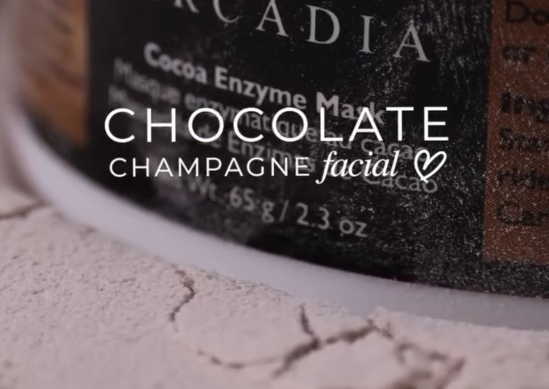 CHOCOLATE 🥂 CHAMPAGNE FACIAL 