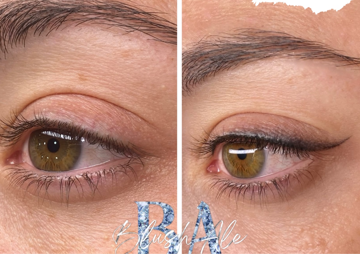 Micro pigmentación línea de ojos 