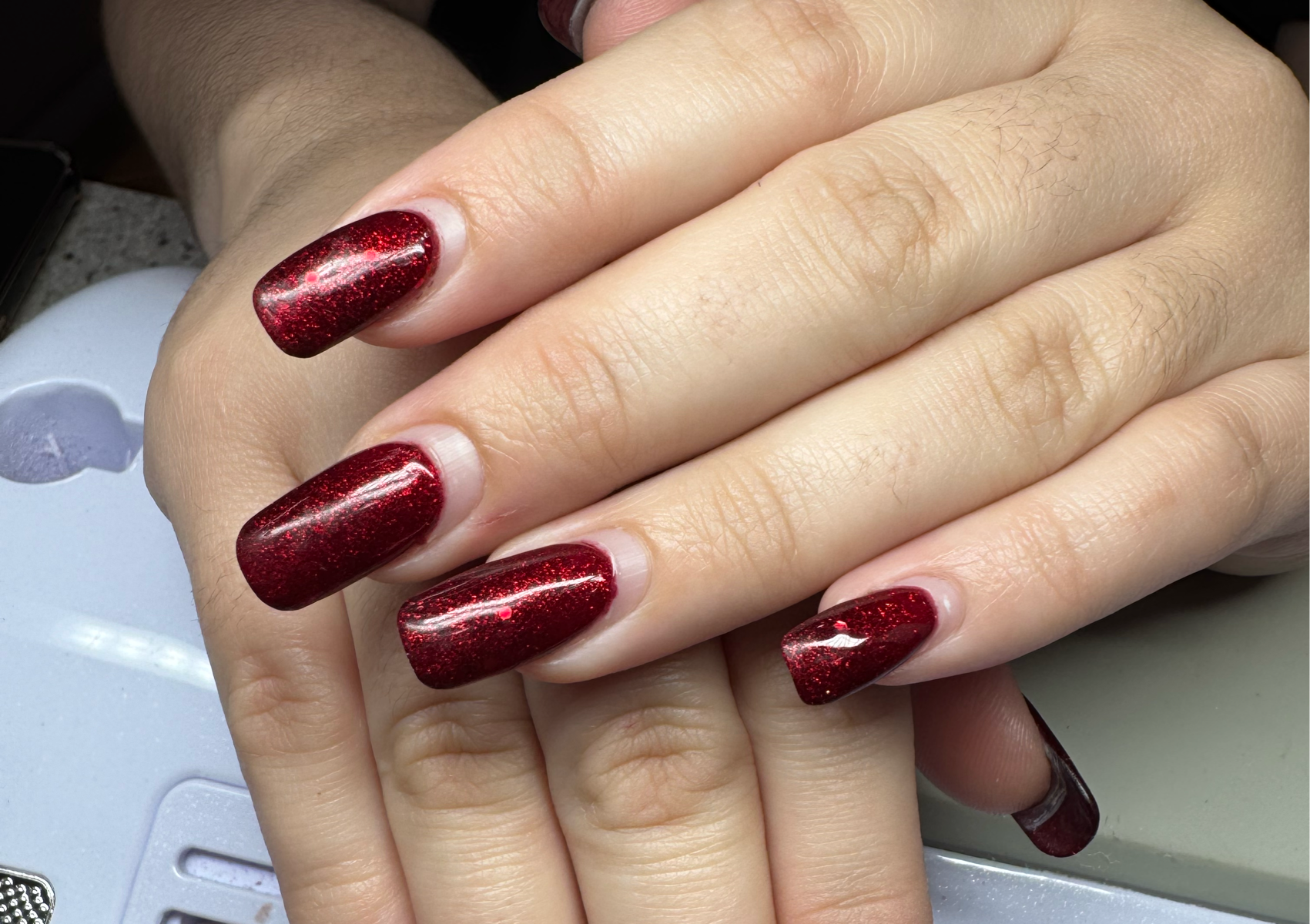 Acrylics nail fillet