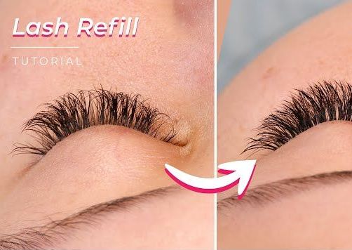 Hybrid ,Wet Lashes Fill in