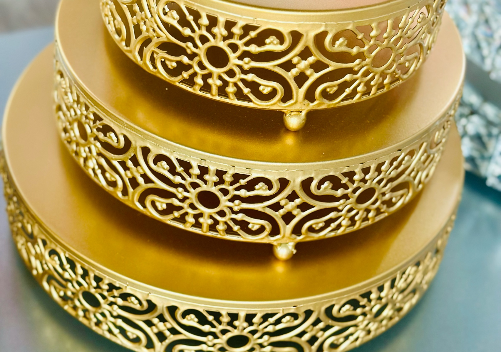 BASE DORADA CAKE 10” 