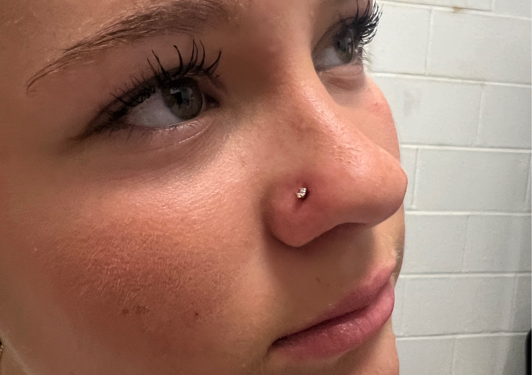 Nostril piercing 