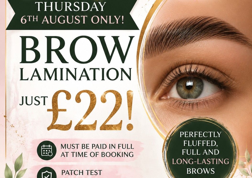Brow Lamination OFFER 