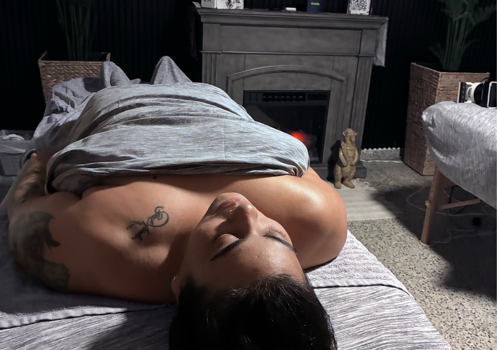 Masaje  para dos  con modalidades ( Bear package)