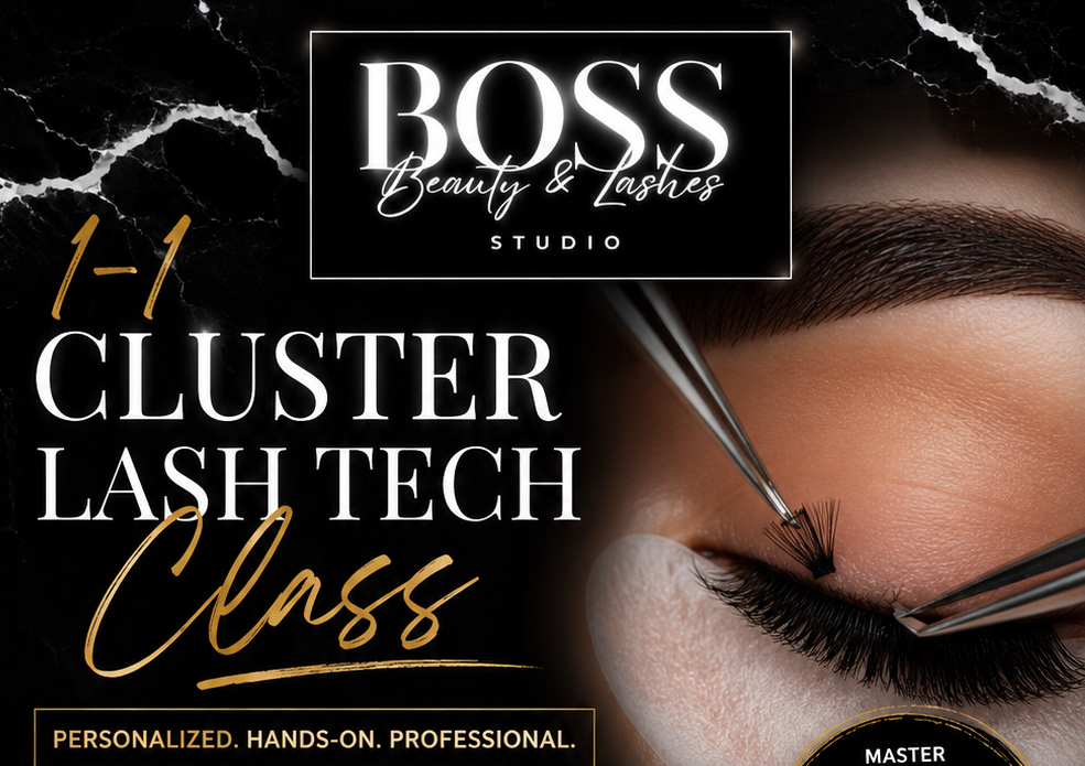 Cluster Lash Tech Class 1-1
