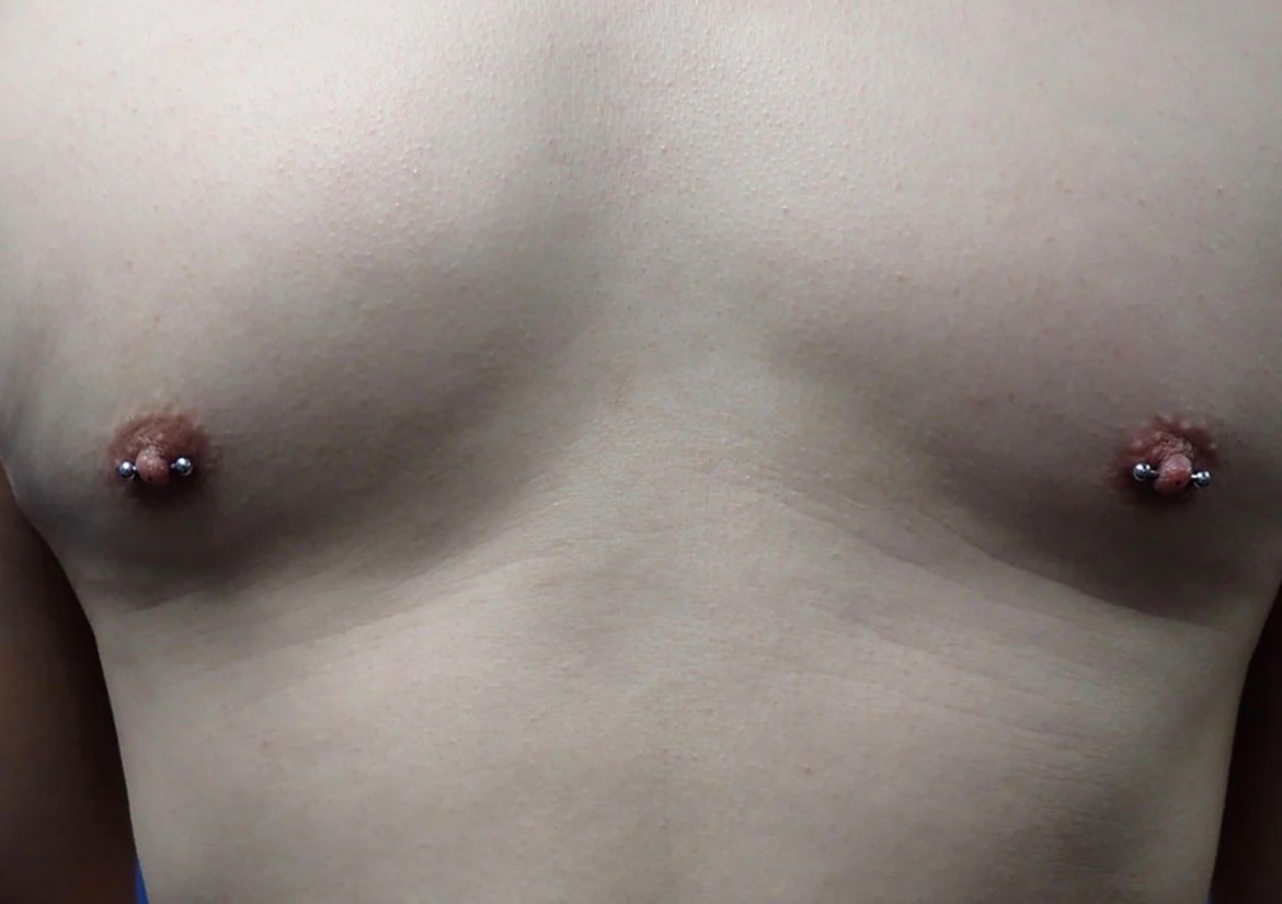 Nipple piercing 