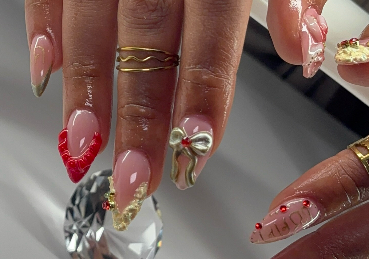 HARD GEL EXTENSIONS LONG