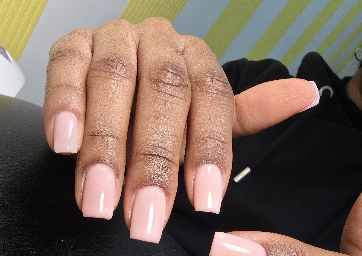 Just base gel overlay/  BIAB 