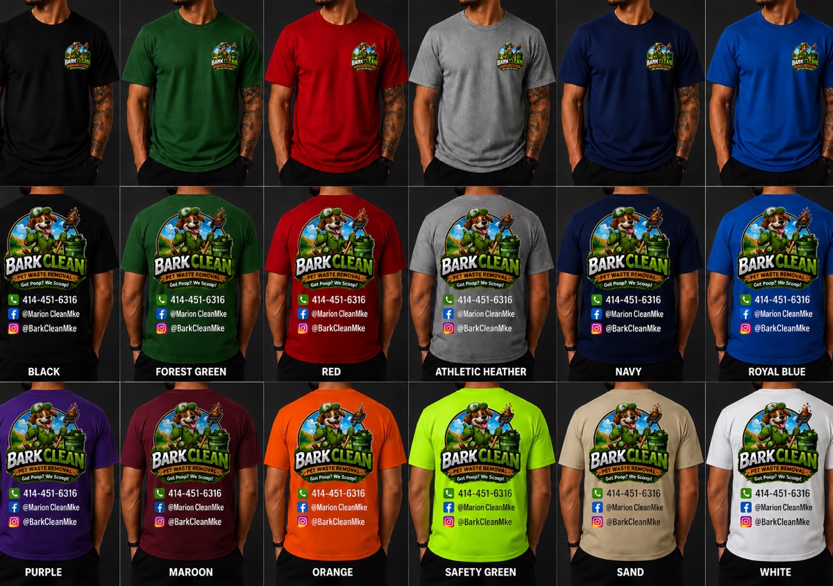 BarkClean T-shirts