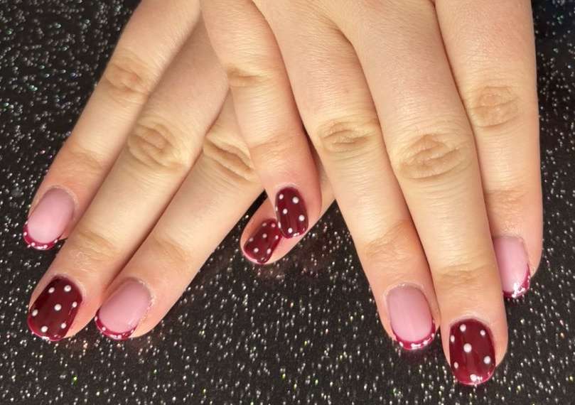 biab on natural nails hands