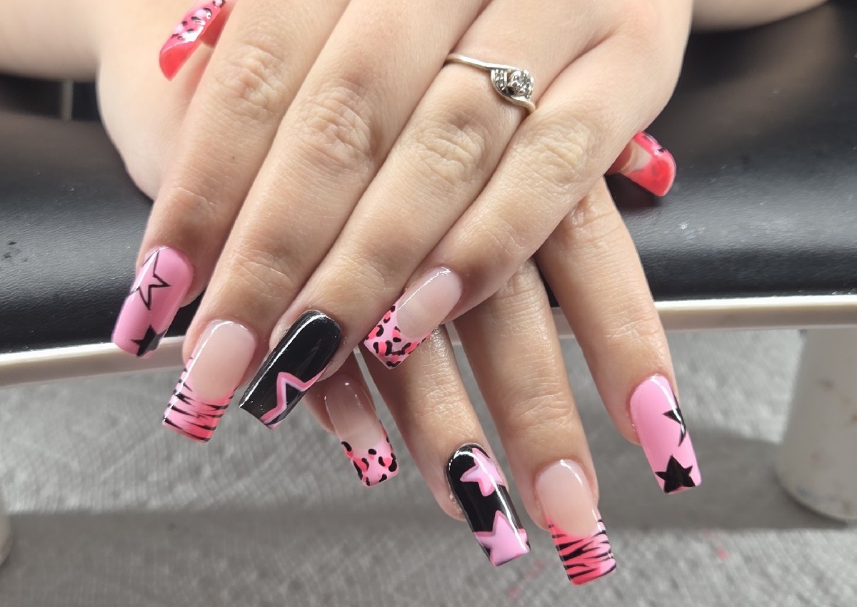GelX manicure- full set| Manicura gelx - set completo (1/2)