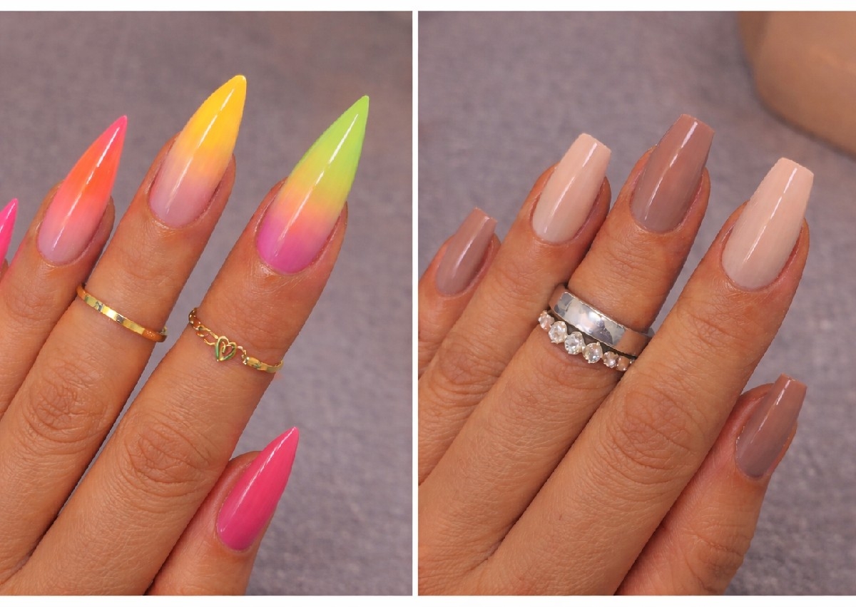Pose ongles acrylique