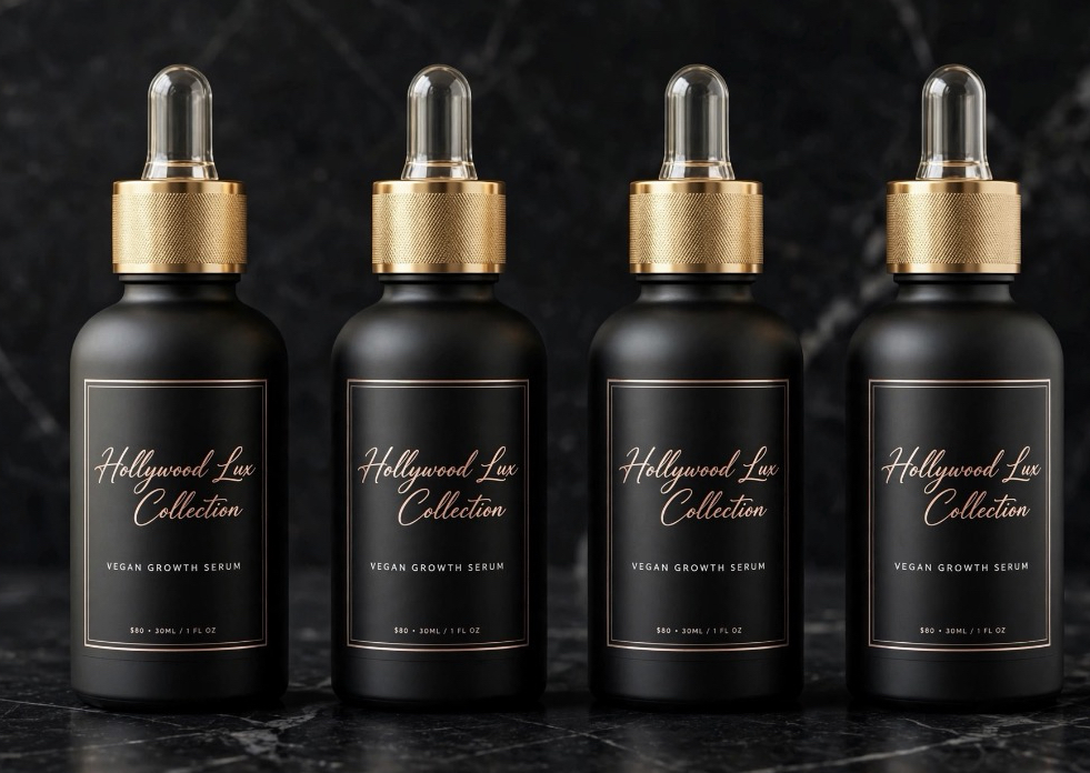 Vegan hair growth serum