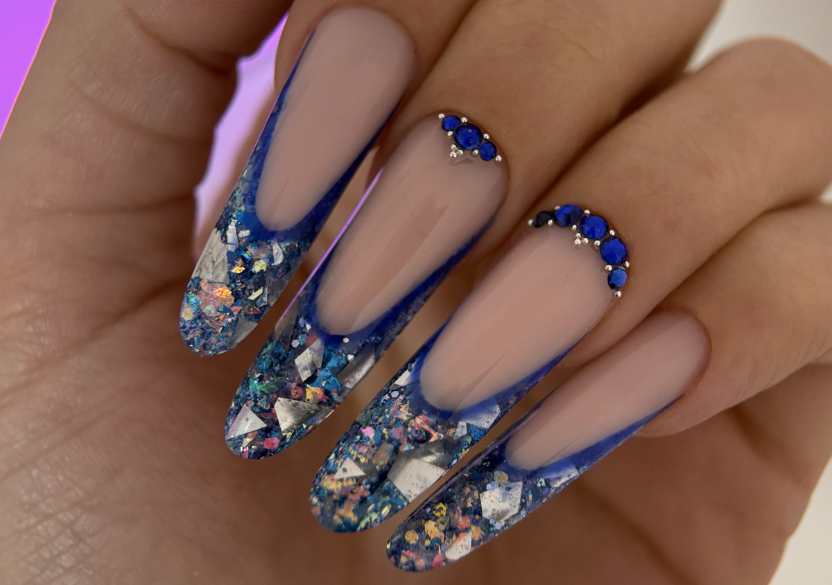 Ricostruzione sottovetro lunga 