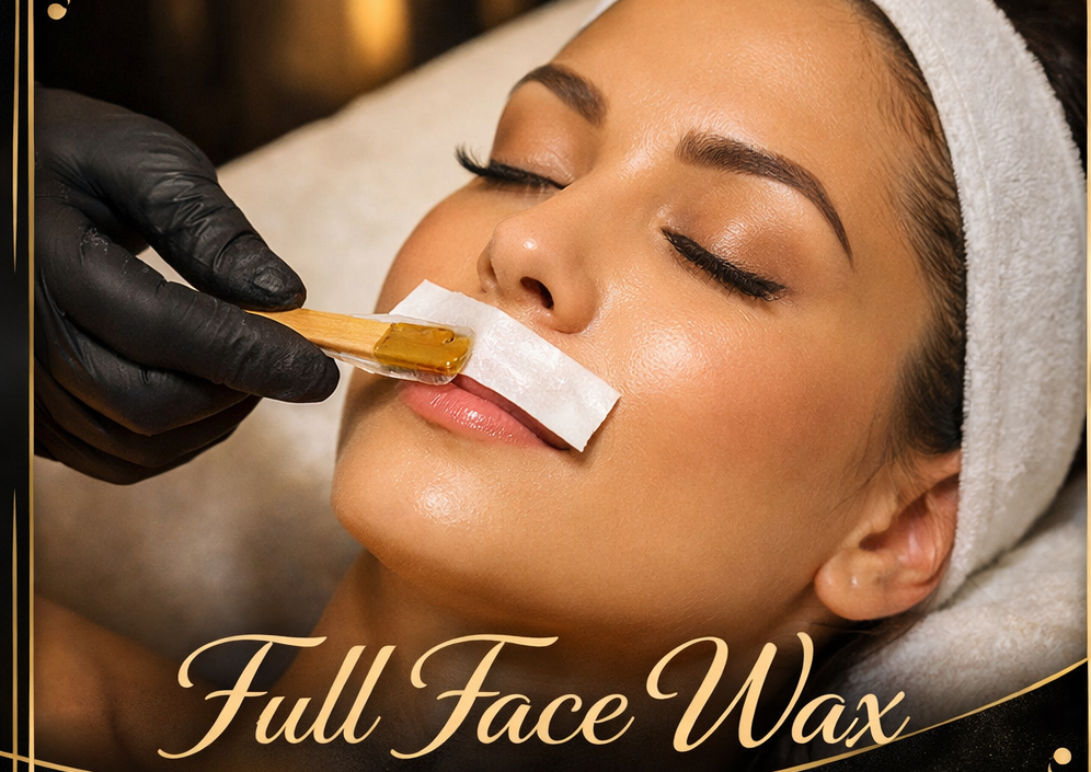 Full face wax 