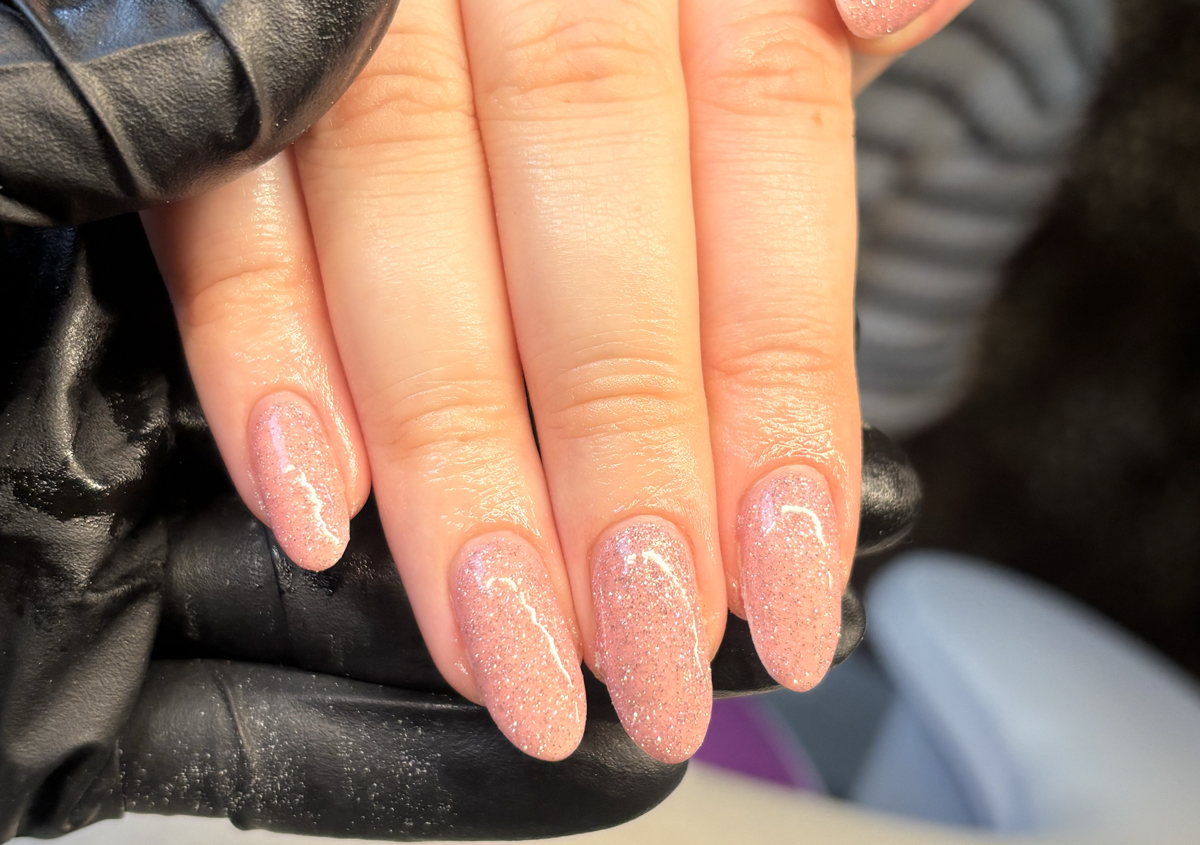 Acrylic extensions full set (plain colour) 