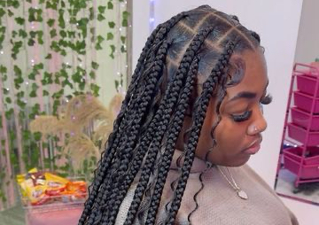 Large boho braids