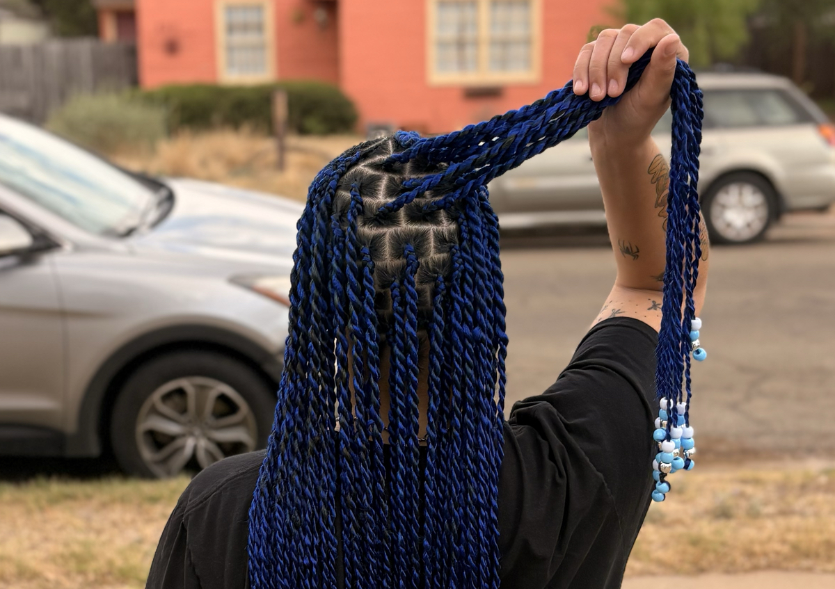 Medium senegalese twists mid back length 