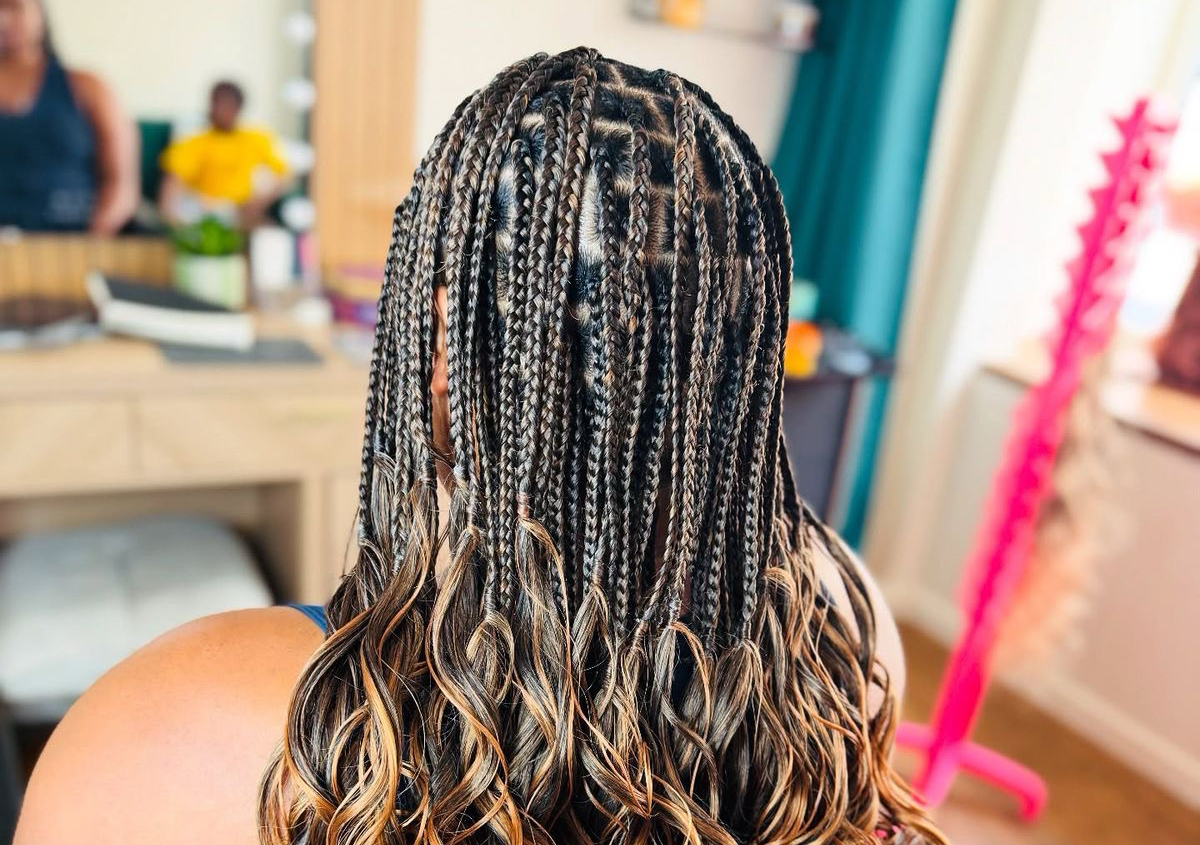 Meduim french curls