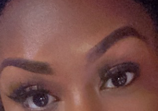 Made up brows