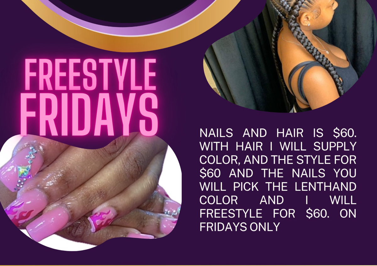 Freestyle friday nails