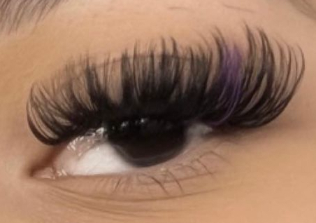 Wet set lashes 