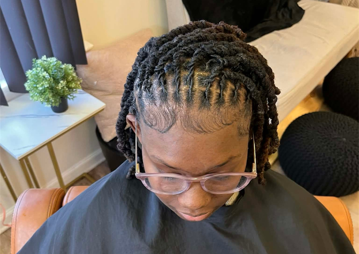 Loc Retwist + Styles  (150+ Locs)