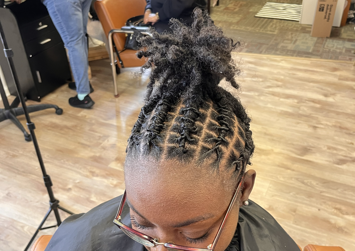 Loc Retwist + Styles  (100-150 Locs)