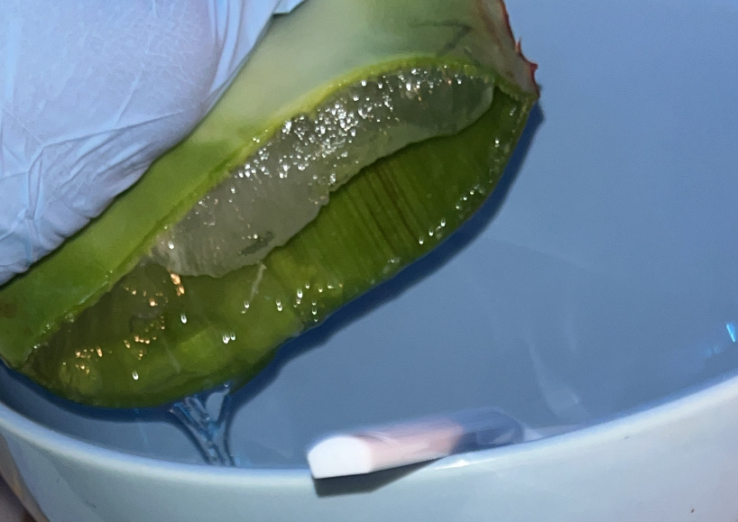 100% Fresh Aloe Vera Scalp Treatment 