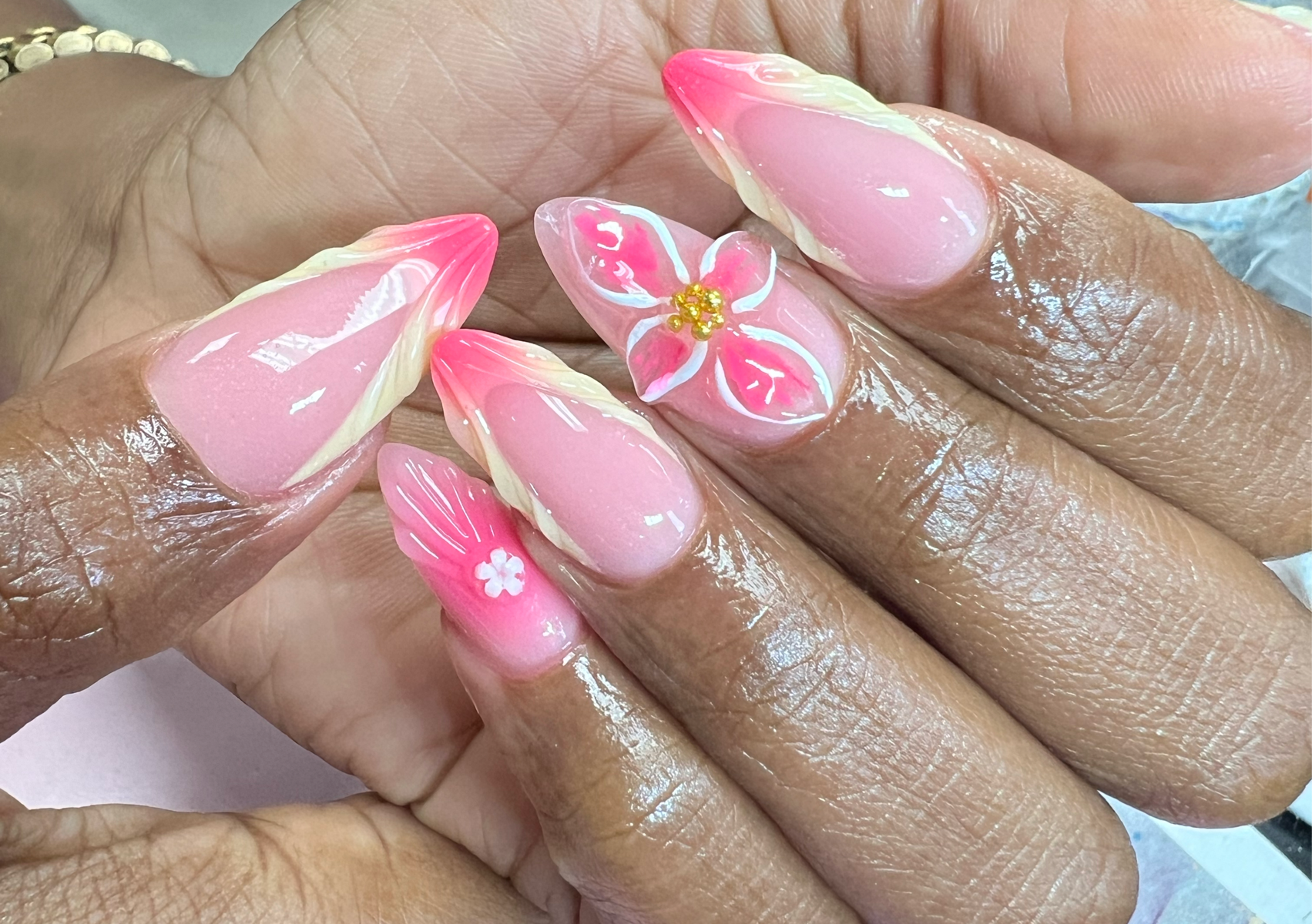 Almond/ coffin/stiletto shape