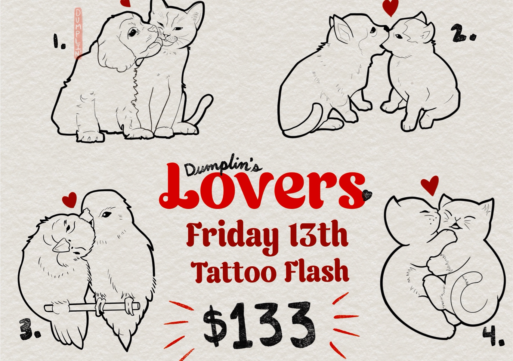 ❤️Valentine Flash Special “Lovers” ❤️