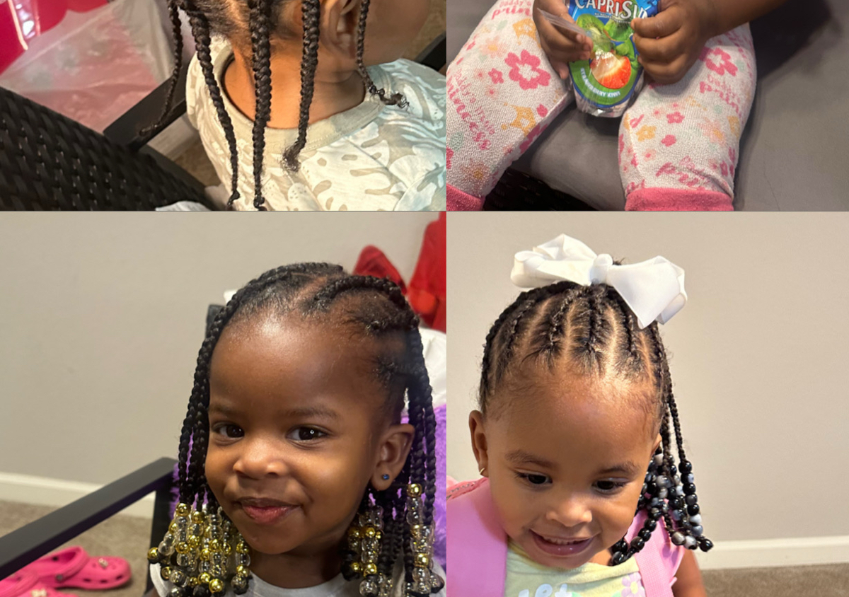 kiddie styles ages 3-5 *hair included